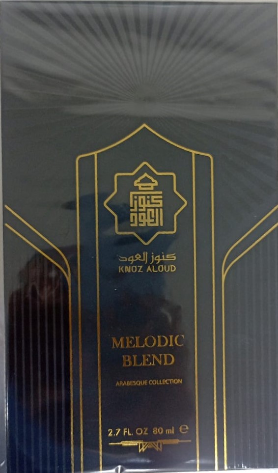 كنوز العودعطر ملوديك بلند( MELODIC BLEND)80مل