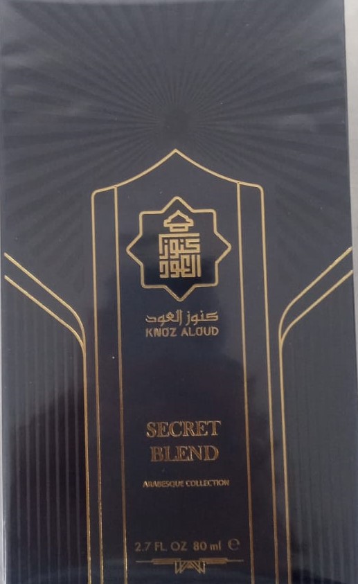 كنوز العود عطر سكريت بلند( SECRET BLEND )80مل