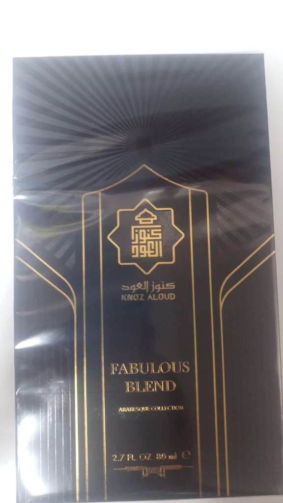 كنوز العود فابلوس بلند(FABULOUSBLEND)80مل