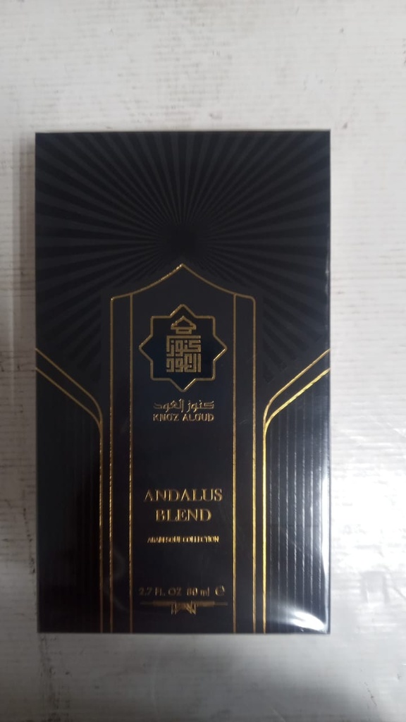 كنوز العود عطر اندلس بلند (ANDALUS BLEND)80مل