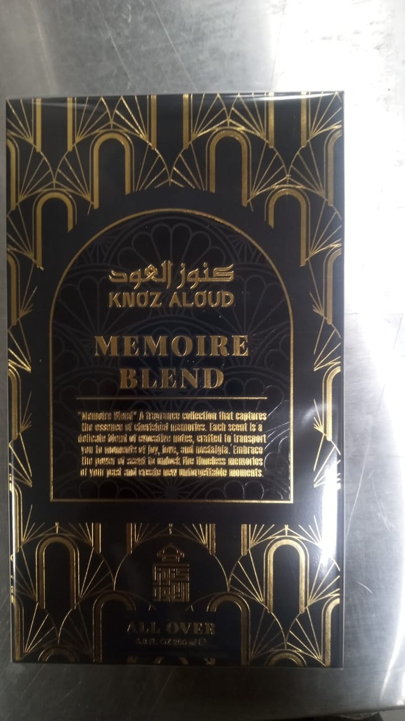 كنوز العود اول اوفرعطرميموري بلندجسم+شعر200مل