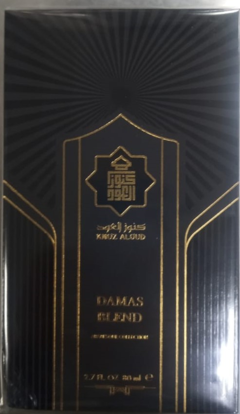 كنوز العود عطرDAMAS BLENDداماس بلند80مل